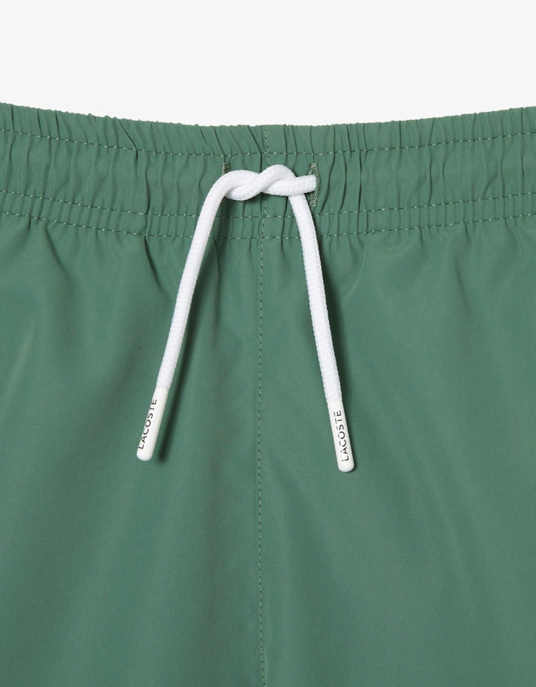 Boys Quick-Dry Solid Swim Shorts