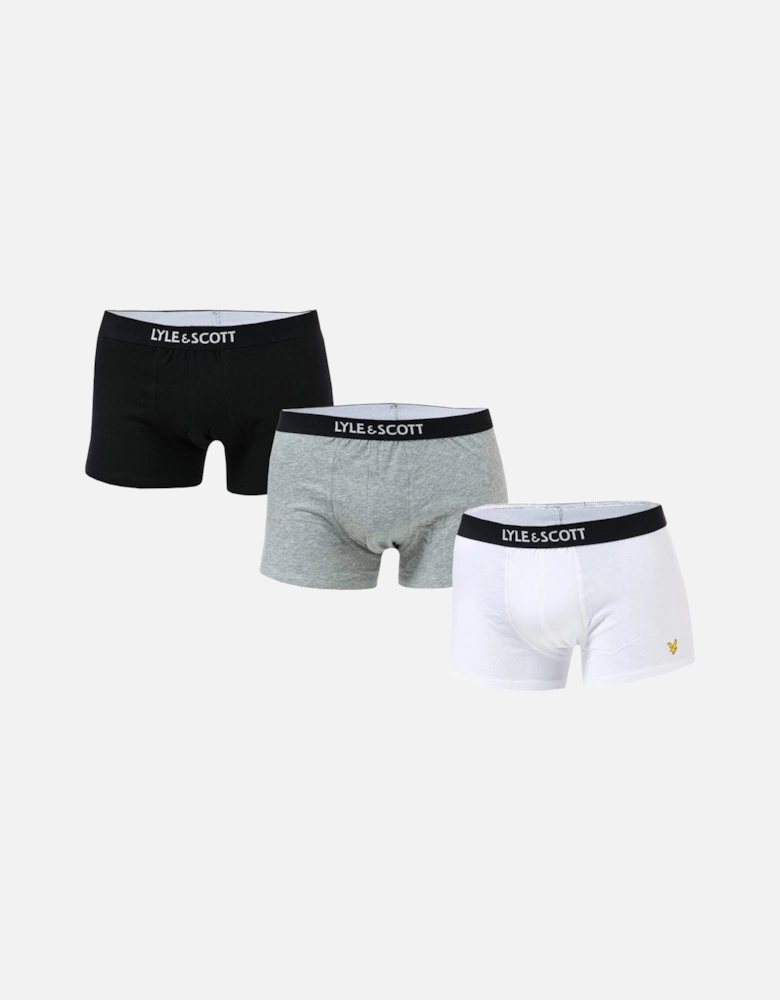 Mens Nathan 3 Pack Boxer Shorts
