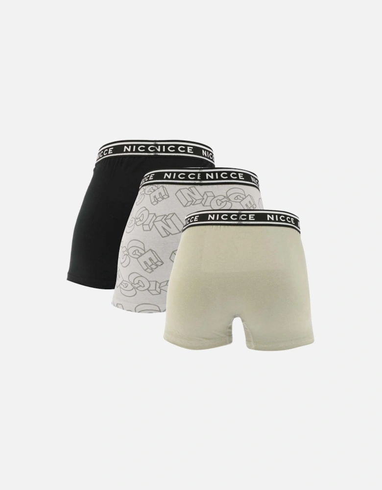 Mens Wesson 3 Pack Boxer Shorts