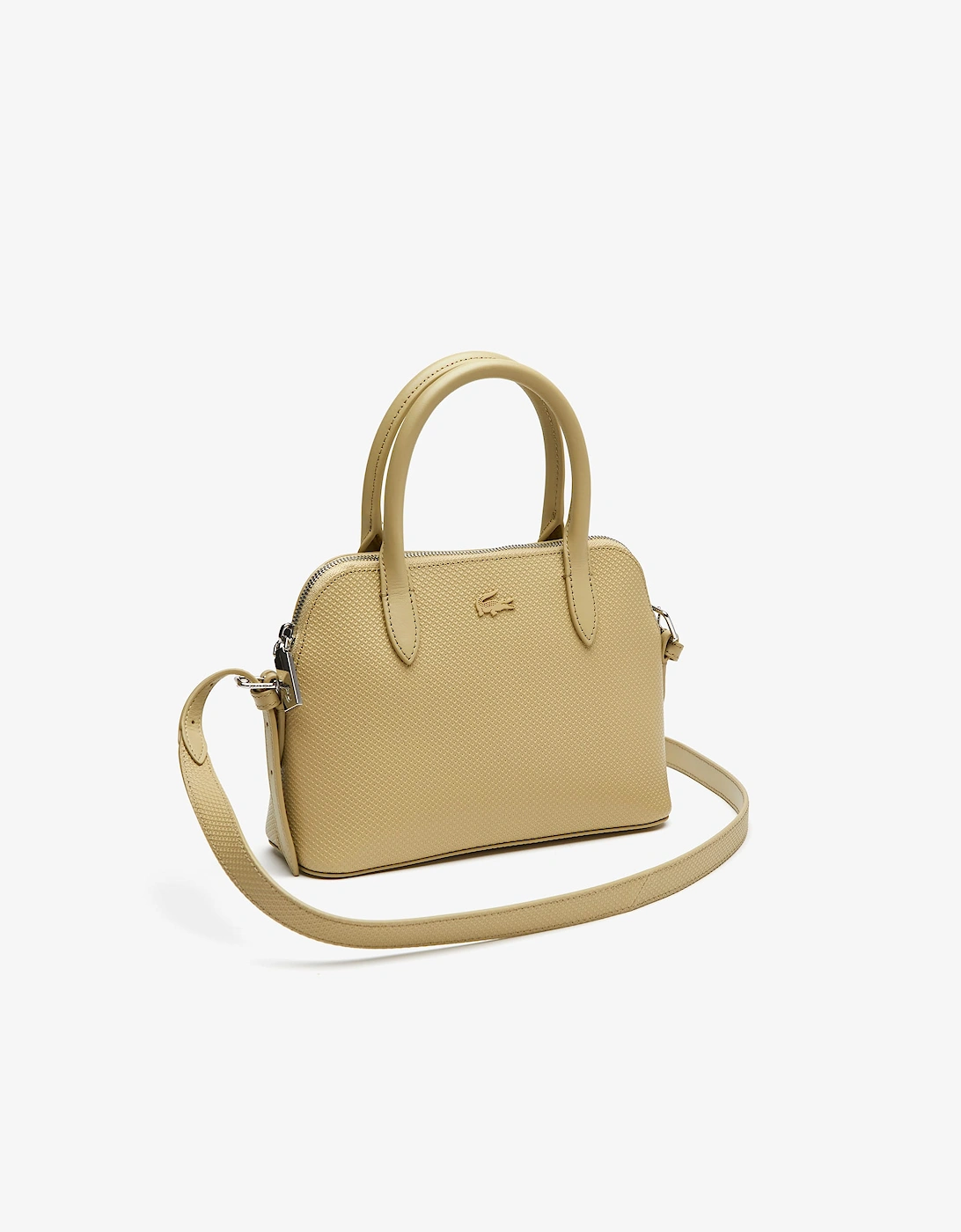 Chantaco Embossed Piqué Leather Top Handle Bag