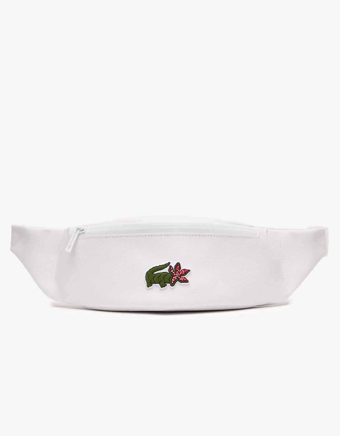 Lacoste Men's Netflix Croc Print Waist Bag - White - Size: ONE size