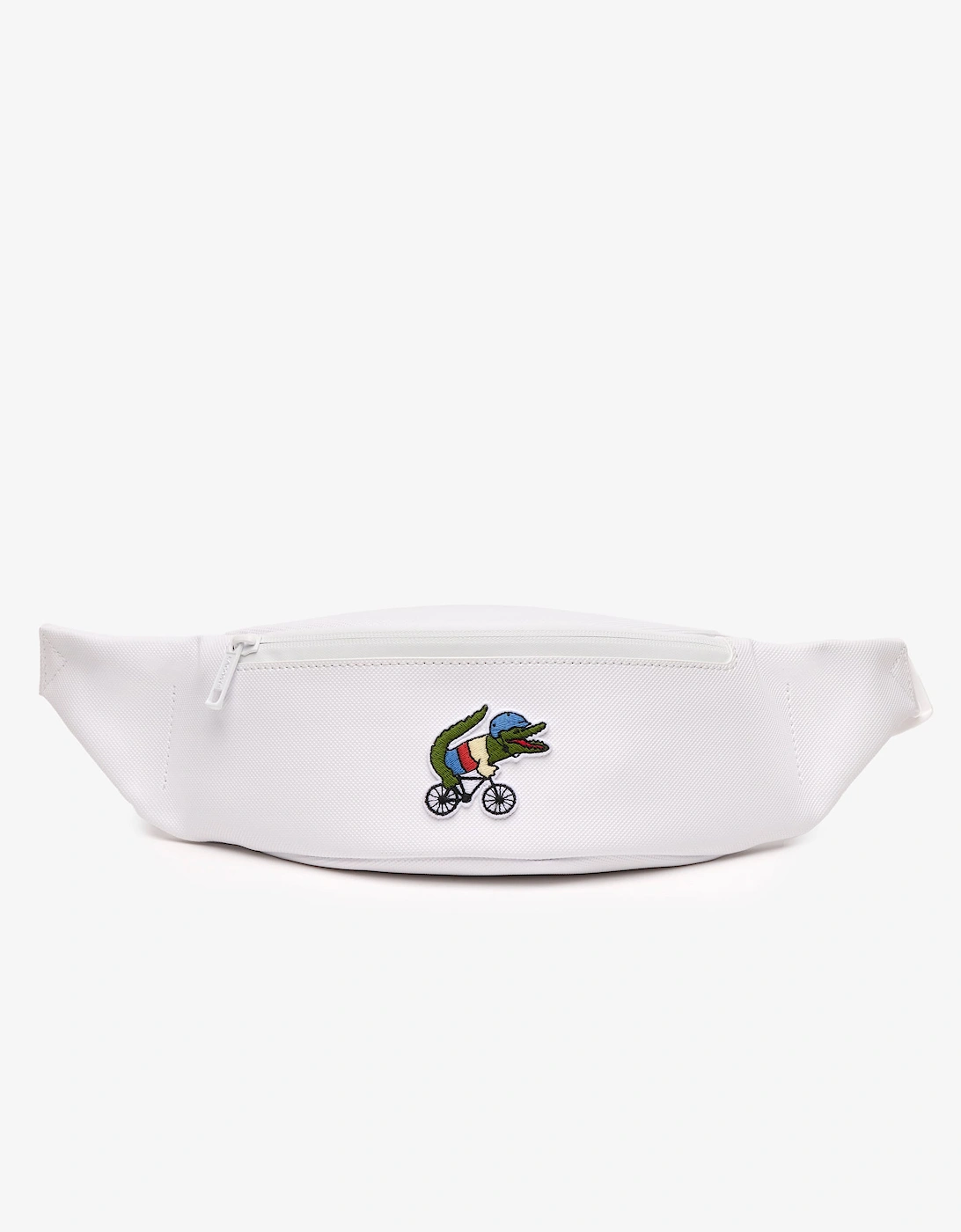 Lacoste Men's Netflix Croc Print Waist Bag - White - Size: ONE size