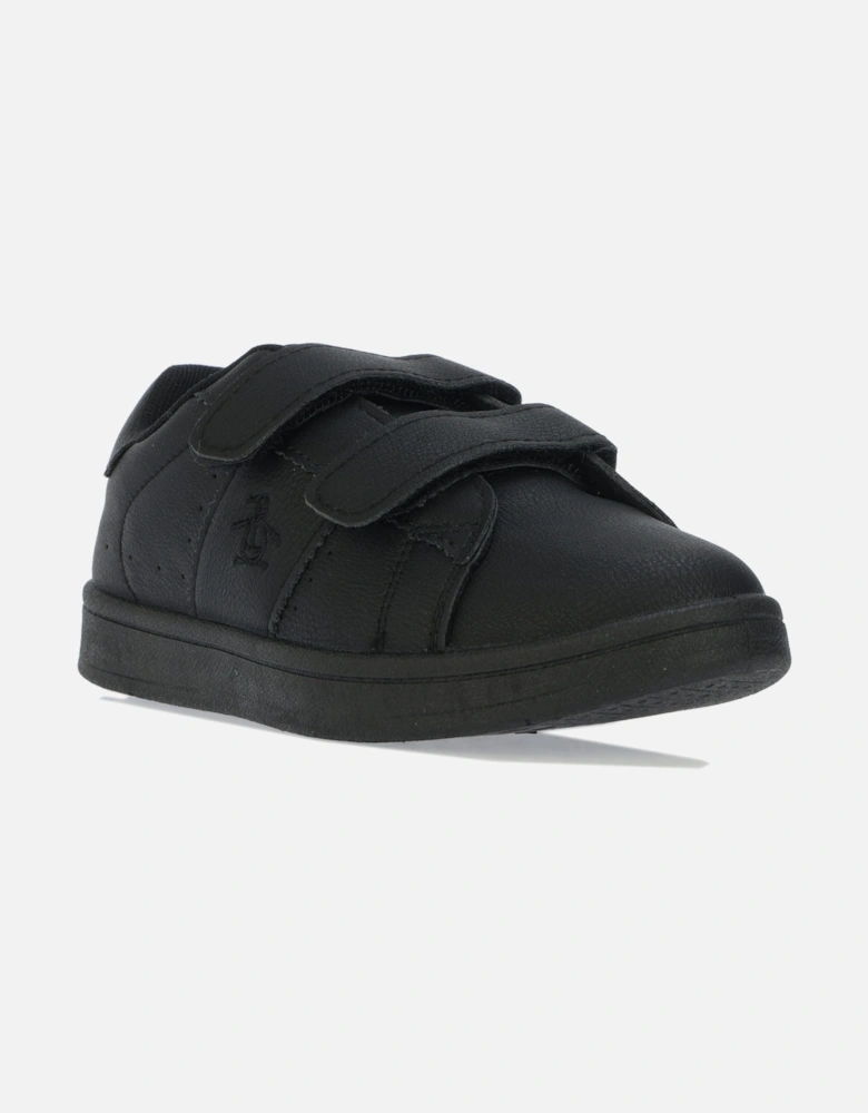 Children Boys Marble Velcro Trainers