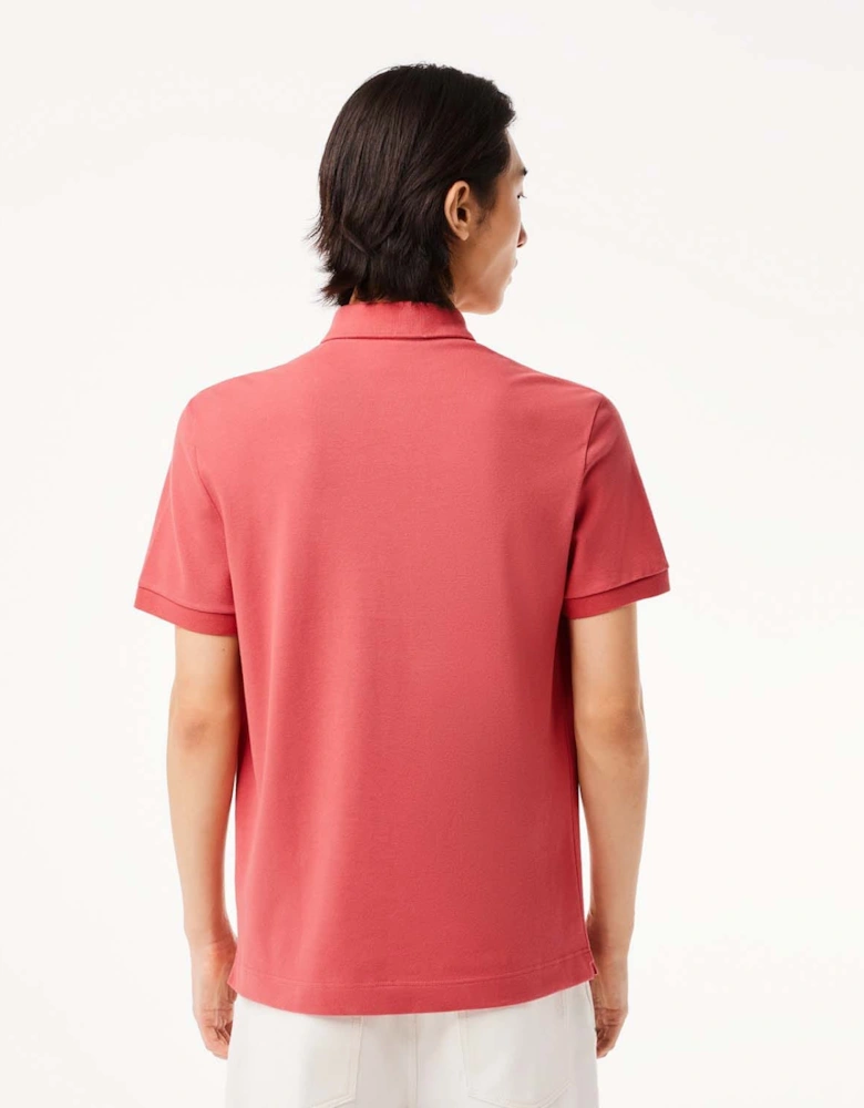 Regular-Fit Paris Stretch Piqué Polo Shirt