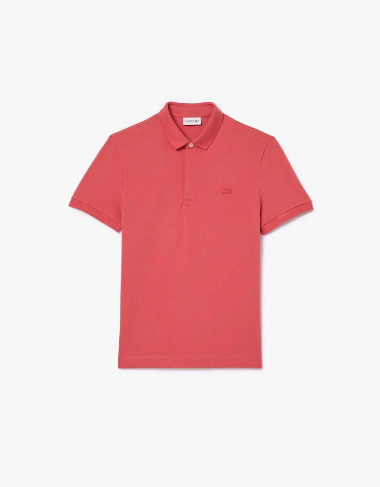 Regular-Fit Paris Stretch Piqué Polo Shirt