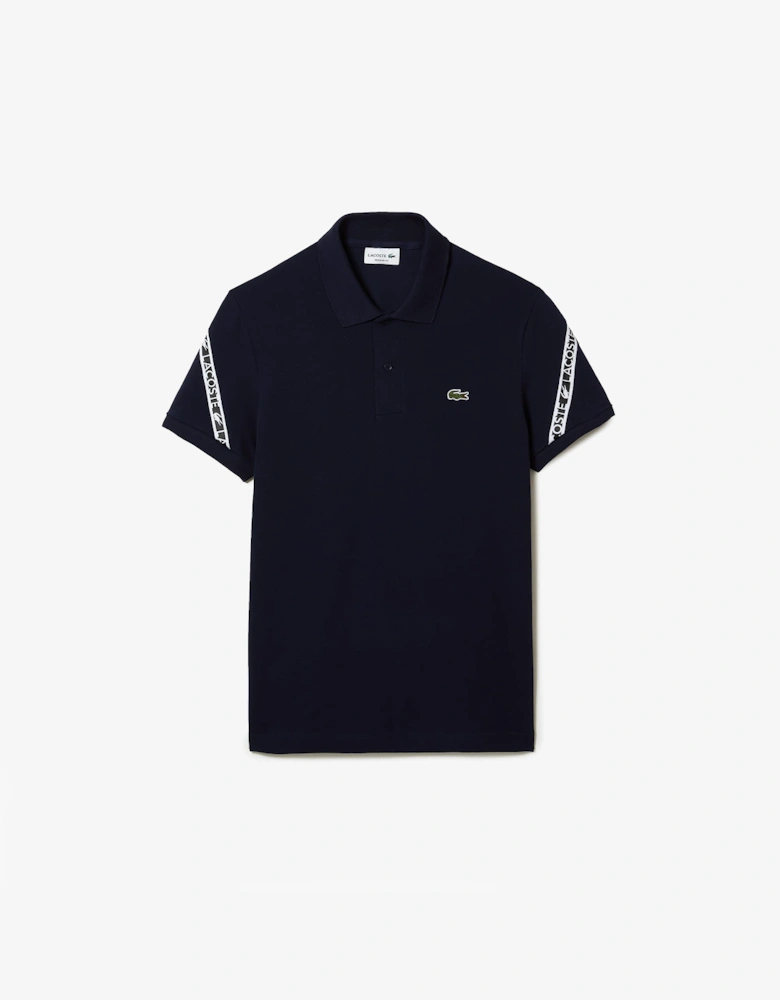 Regular Fit Stretch Mini Pique Polo Shirt