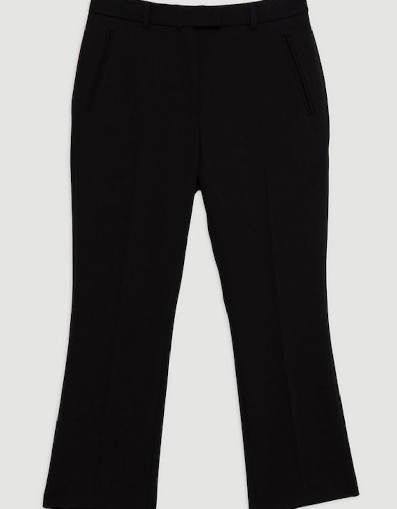 Petite Tailored Flare Slim Leg Trousers