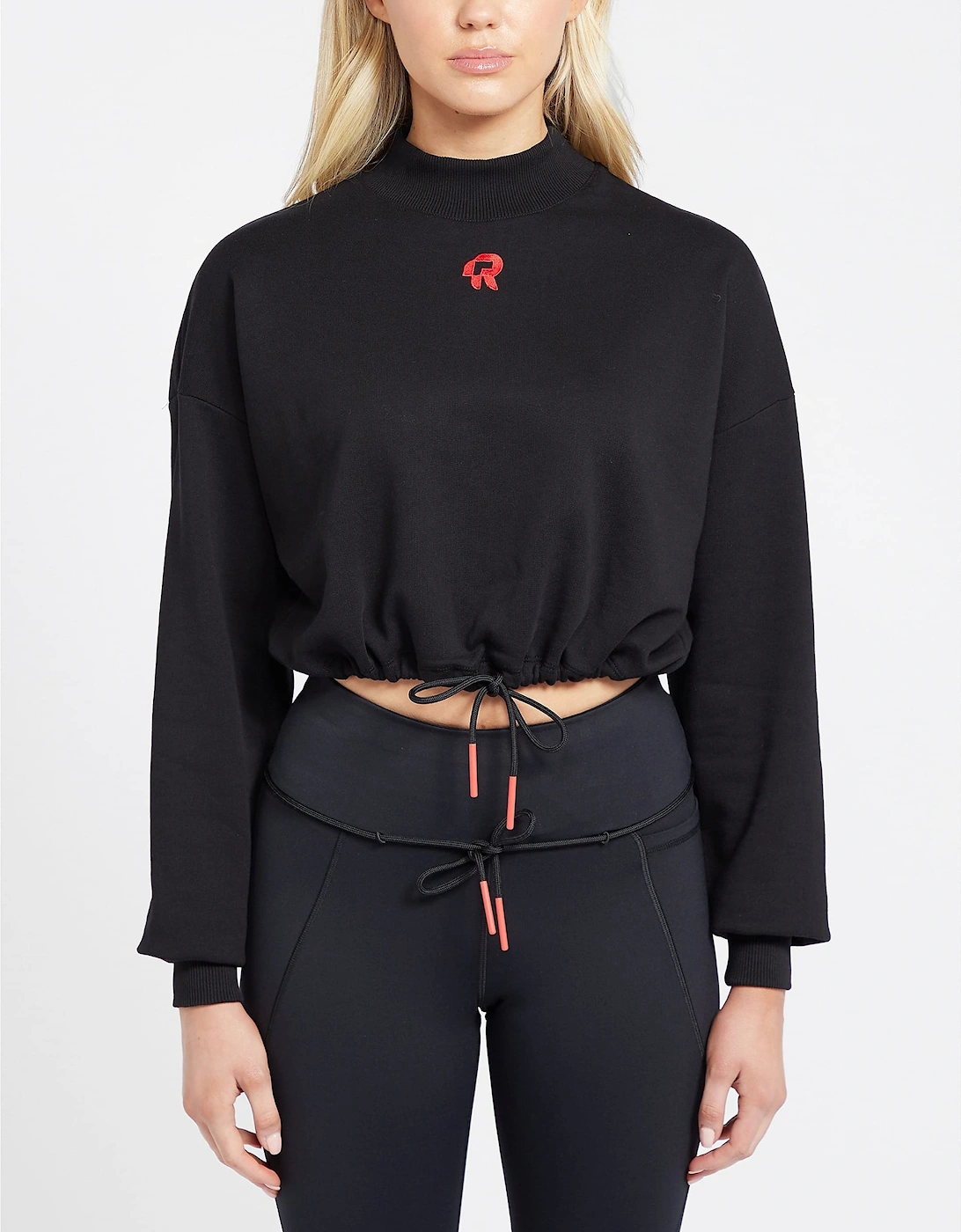 Womens Inky Cropped Sweatshirt, 6 of 5