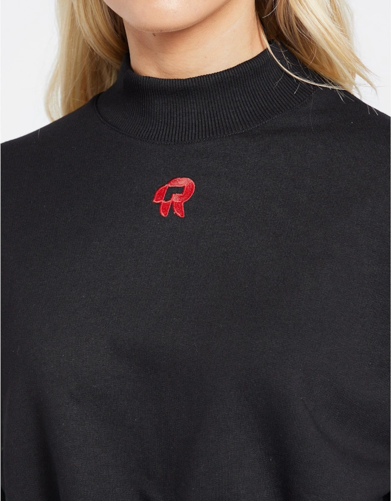 Womens Inky Cropped Sweatshirt