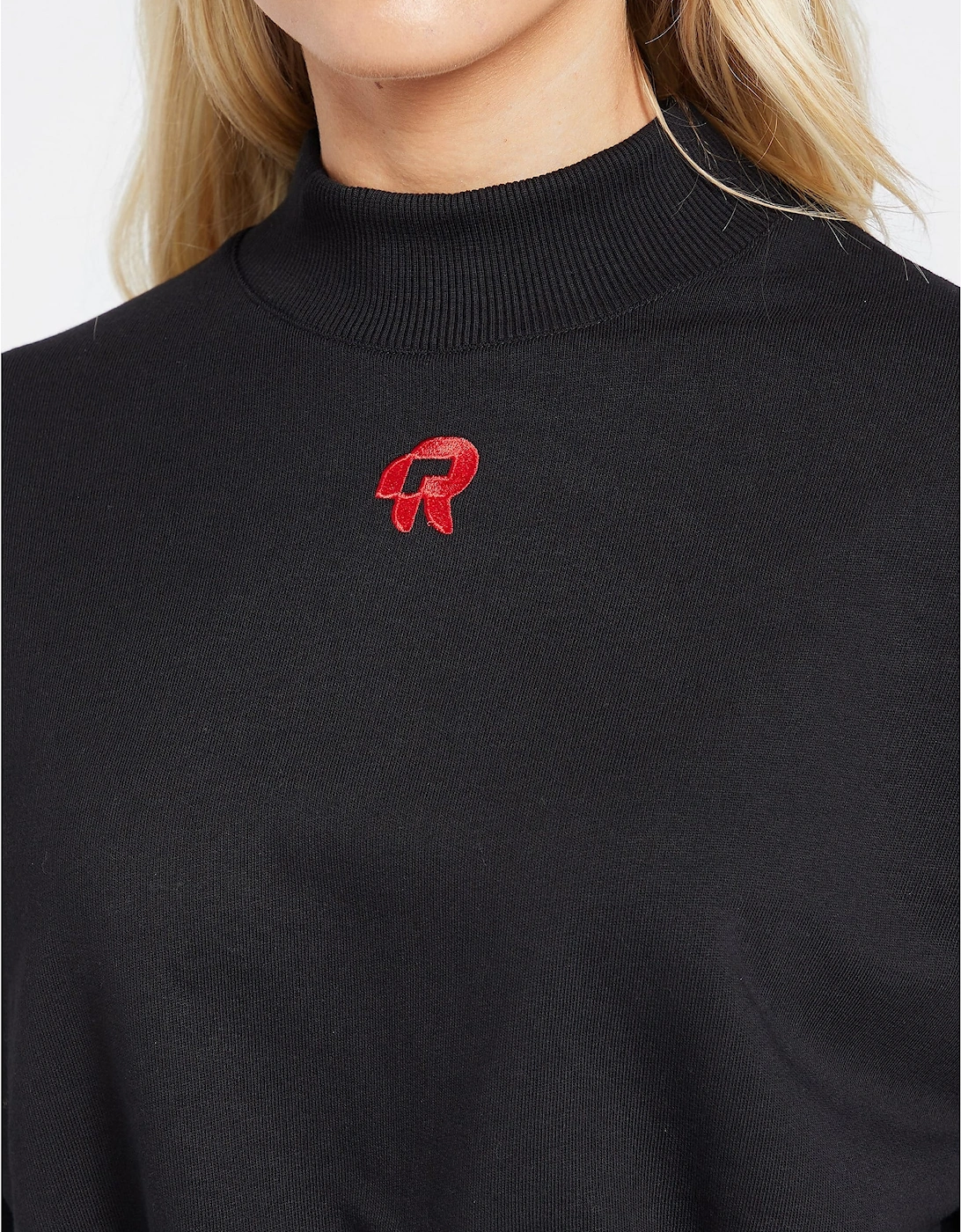 Womens Inky Cropped Sweatshirt