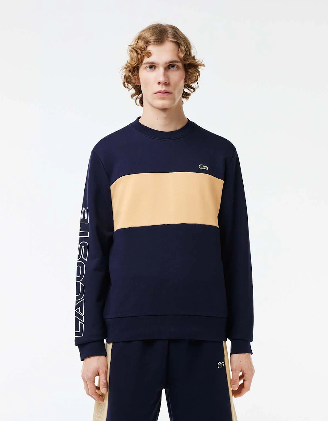 Crewneck Colourblock Sweatshirt, 7 of 6