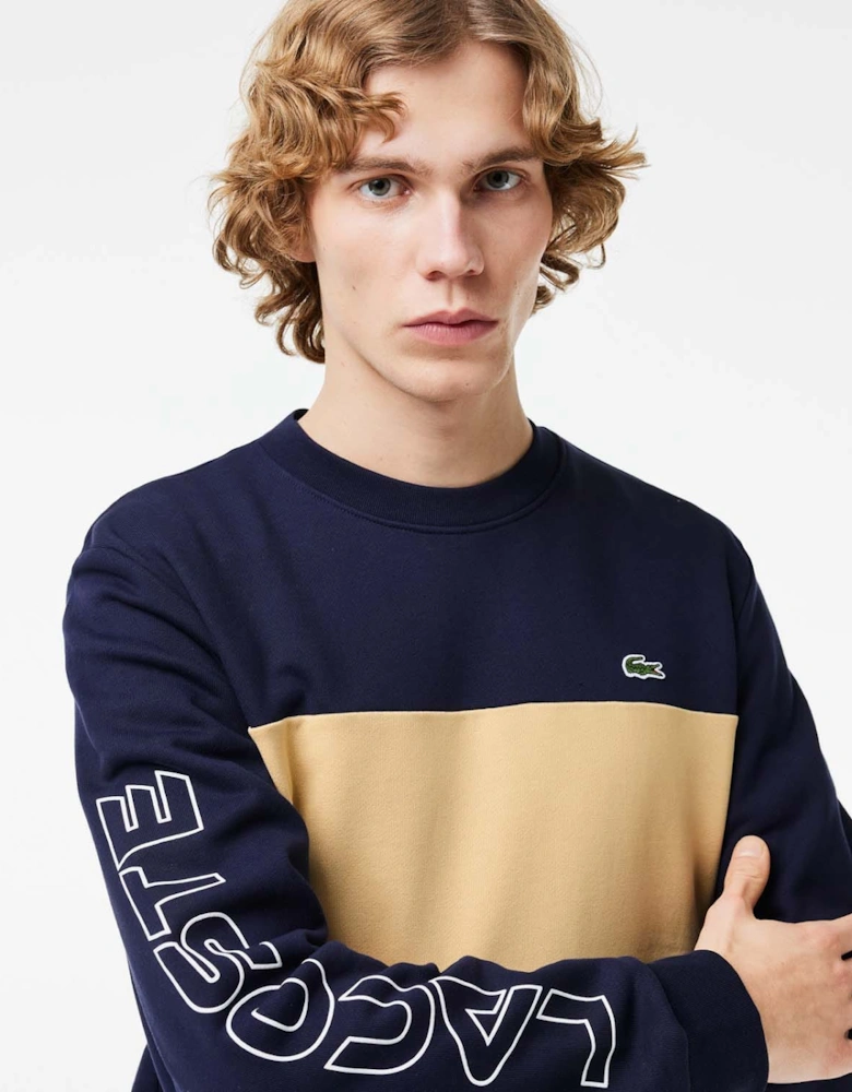 Crewneck Colourblock Sweatshirt