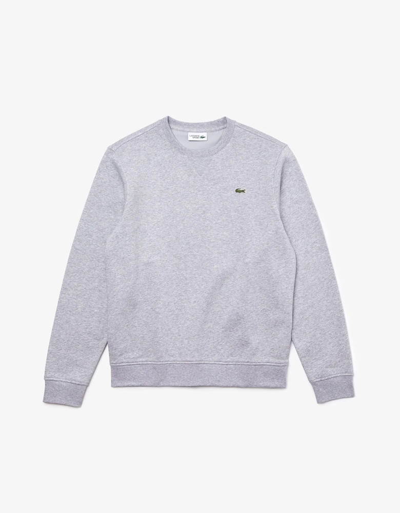 Mens Cotton Blend Fleece Sweatshirt - Mens Sport Cotton Blend Fleece Sweatshirt