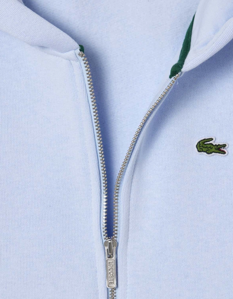 Juniors Kangaroo Pocket Zip Front Hoodie