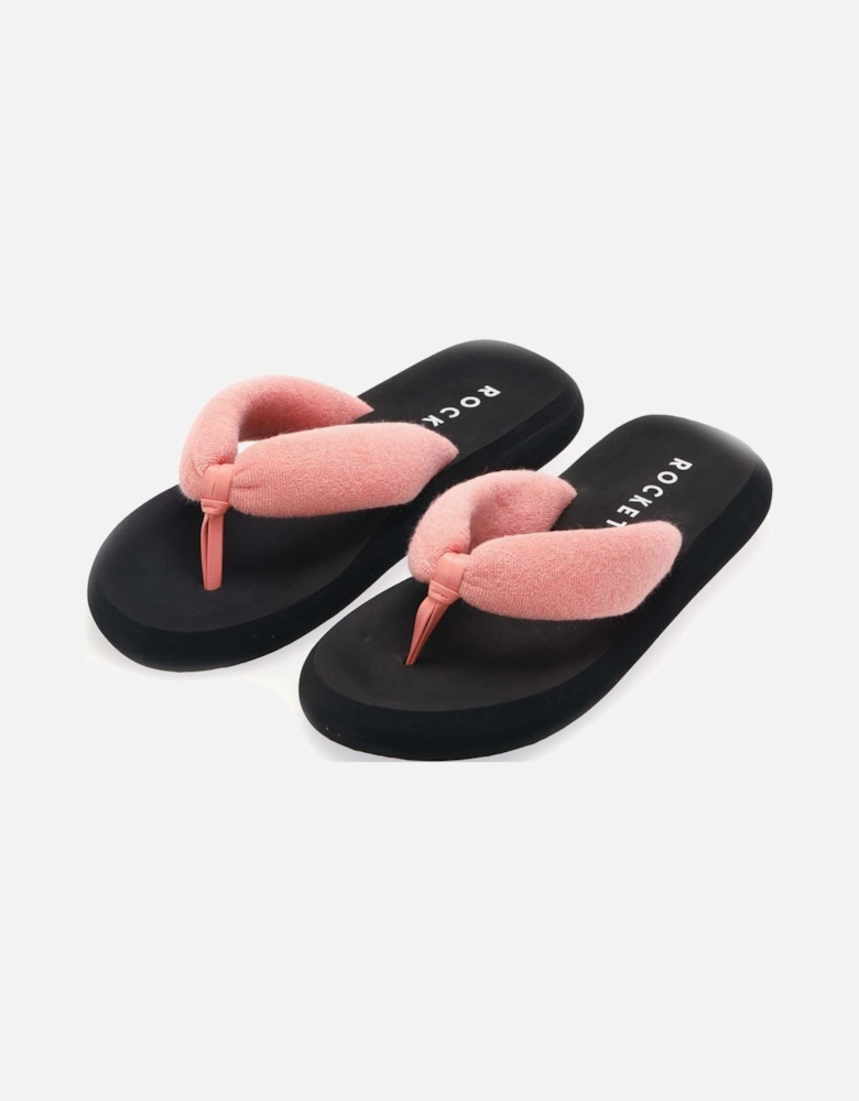 Womens Sunset Puff Flip Flops