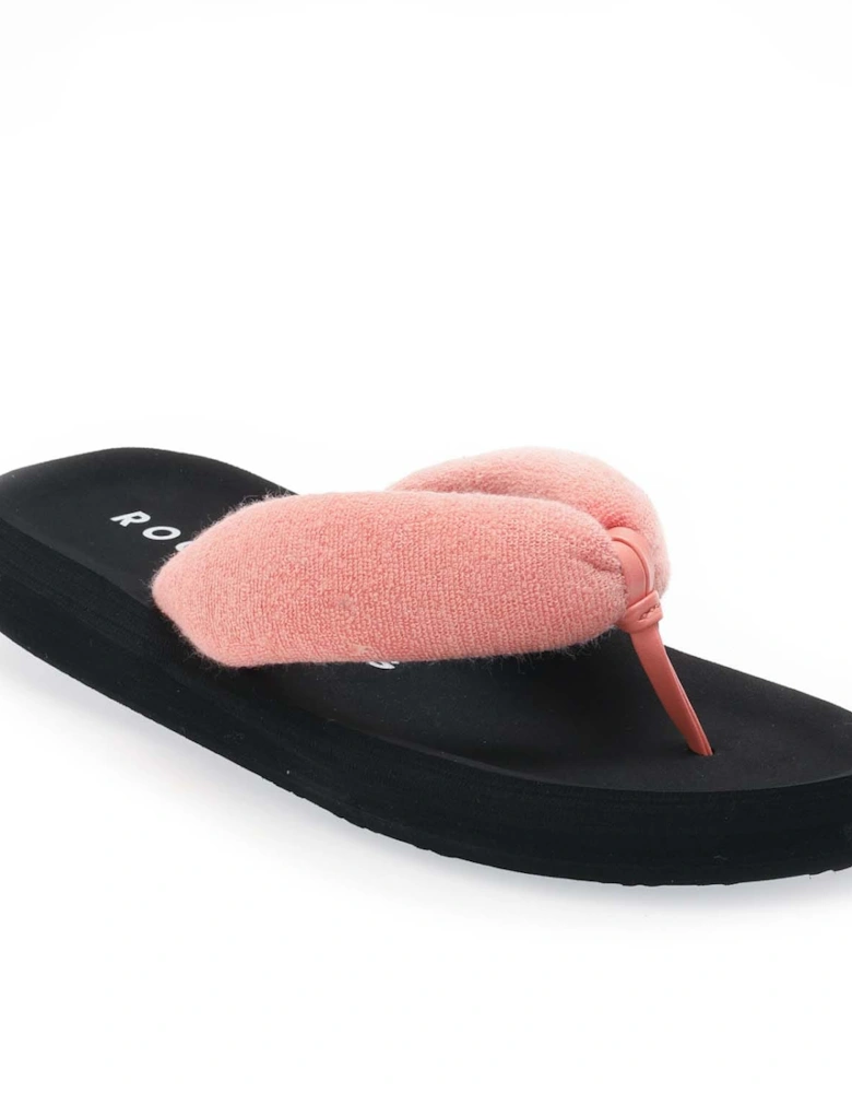 Womens Sunset Puff Flip Flops