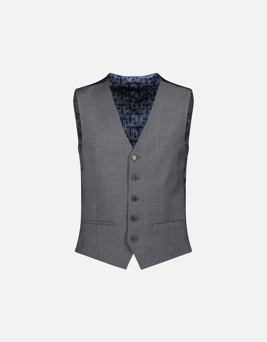 Slim Fit Panama Waistcoat, 2 of 1