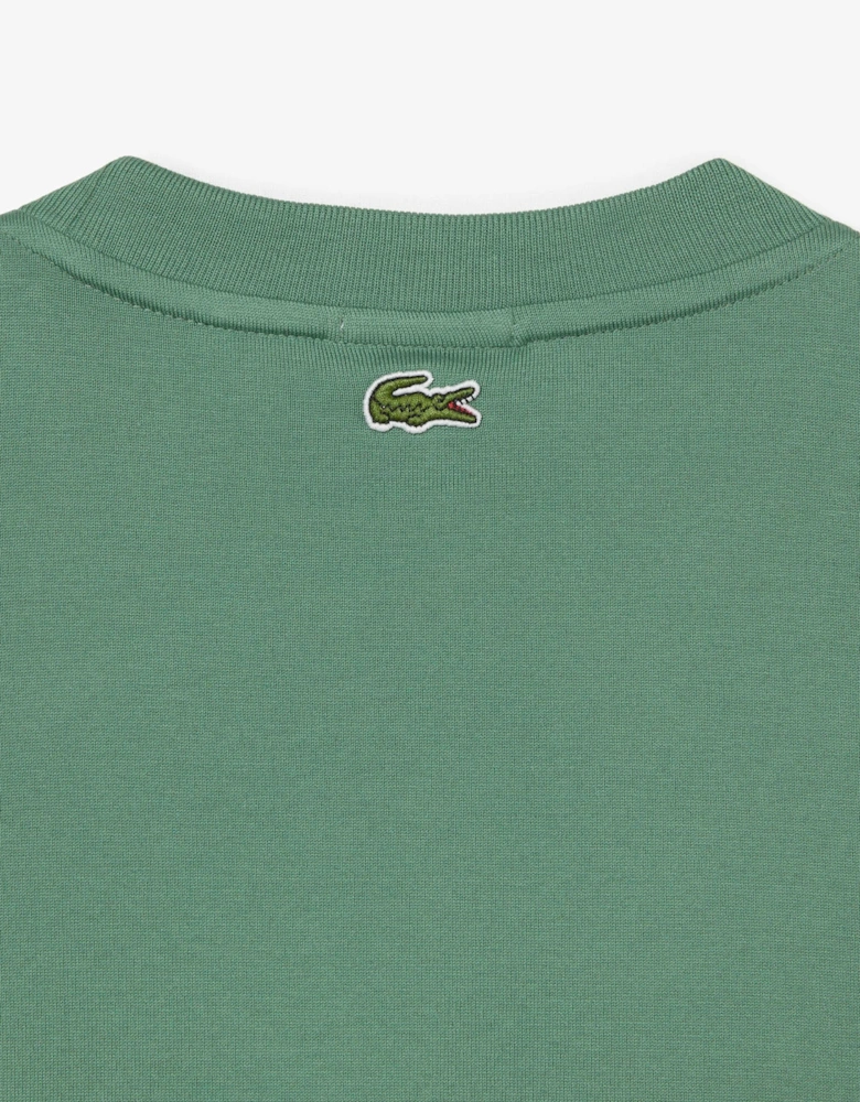 Loose Fit Large Crocodile Organic Cotton T-Shirt