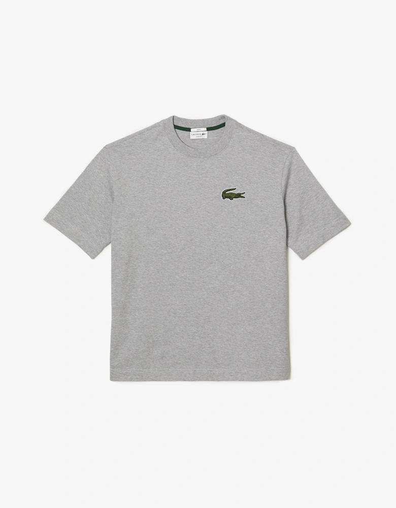 Loose Fit Large Crocodile Organic T-Shirt