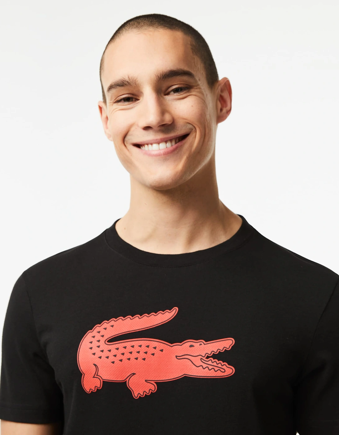 Mens SPORT 3D Print Crocodile Jersey T-Shirt