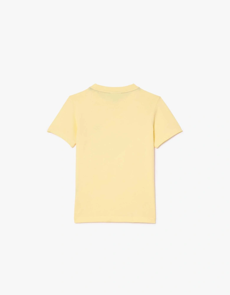 Juniors Plain Cotton Jersey T-Shirt