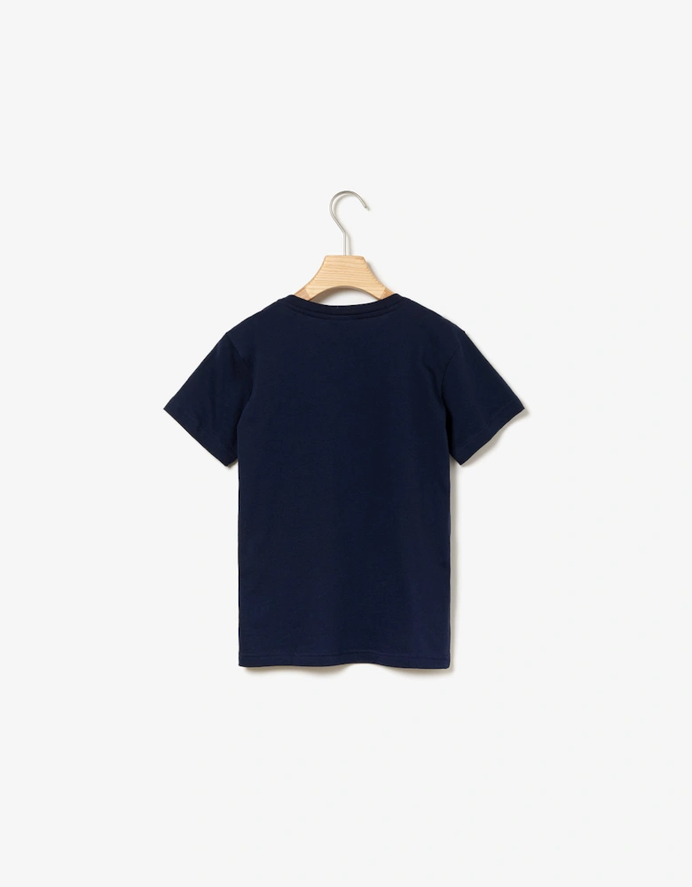 Boys Crew Neck Cotton Jersey T-Shirt