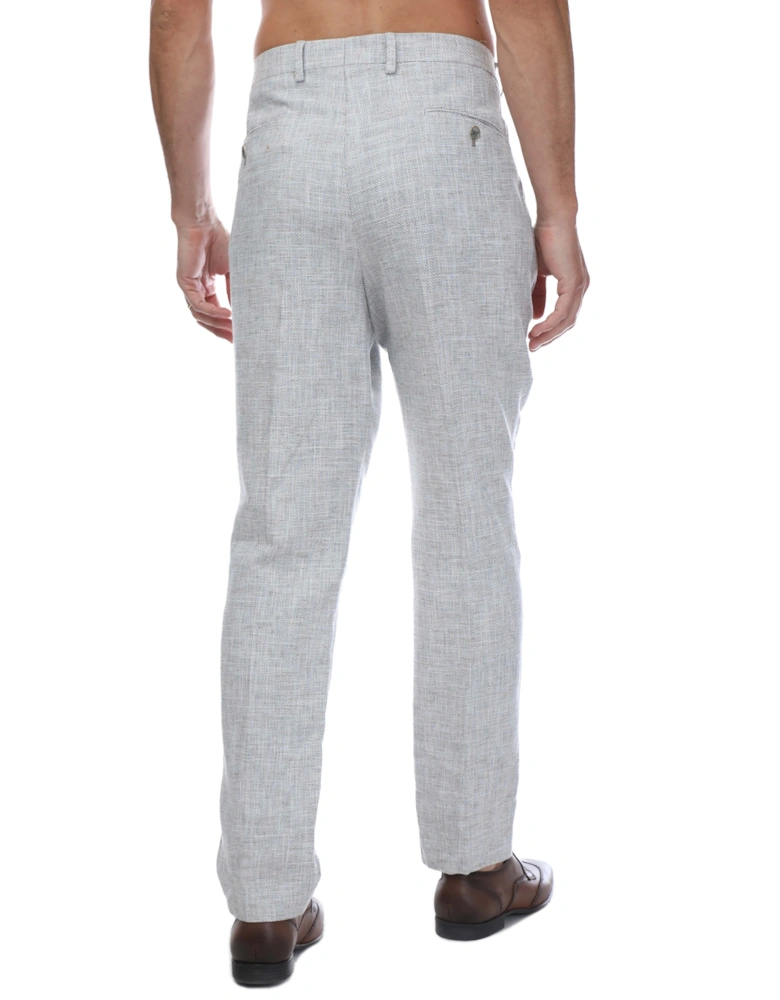 Textured Woven Triple Colour Yarn Trouser