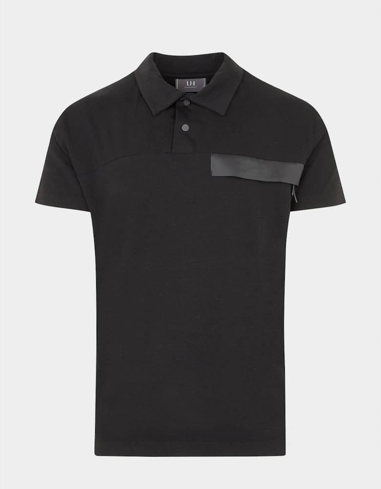 Mens Zip Pocket Polo Shirt