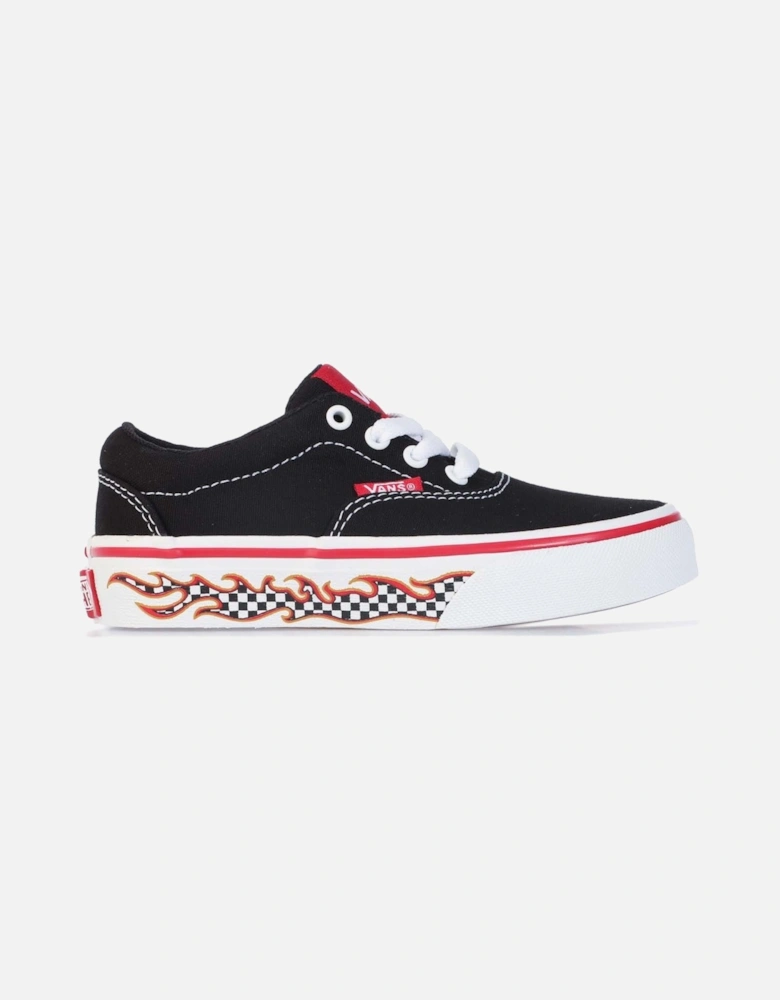 Childrens Doheny Flame Check Trainers