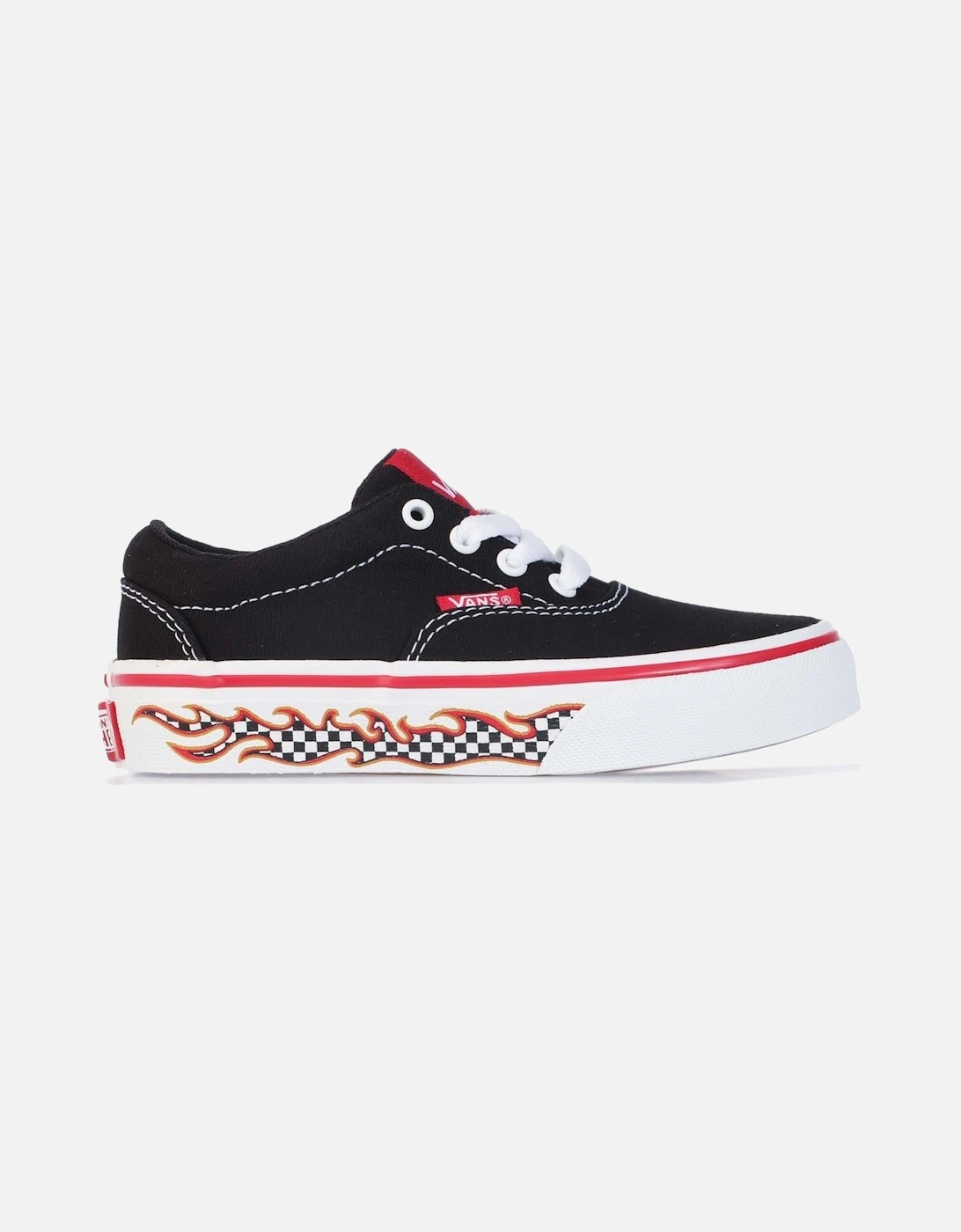 Childrens Doheny Flame Check Trainers