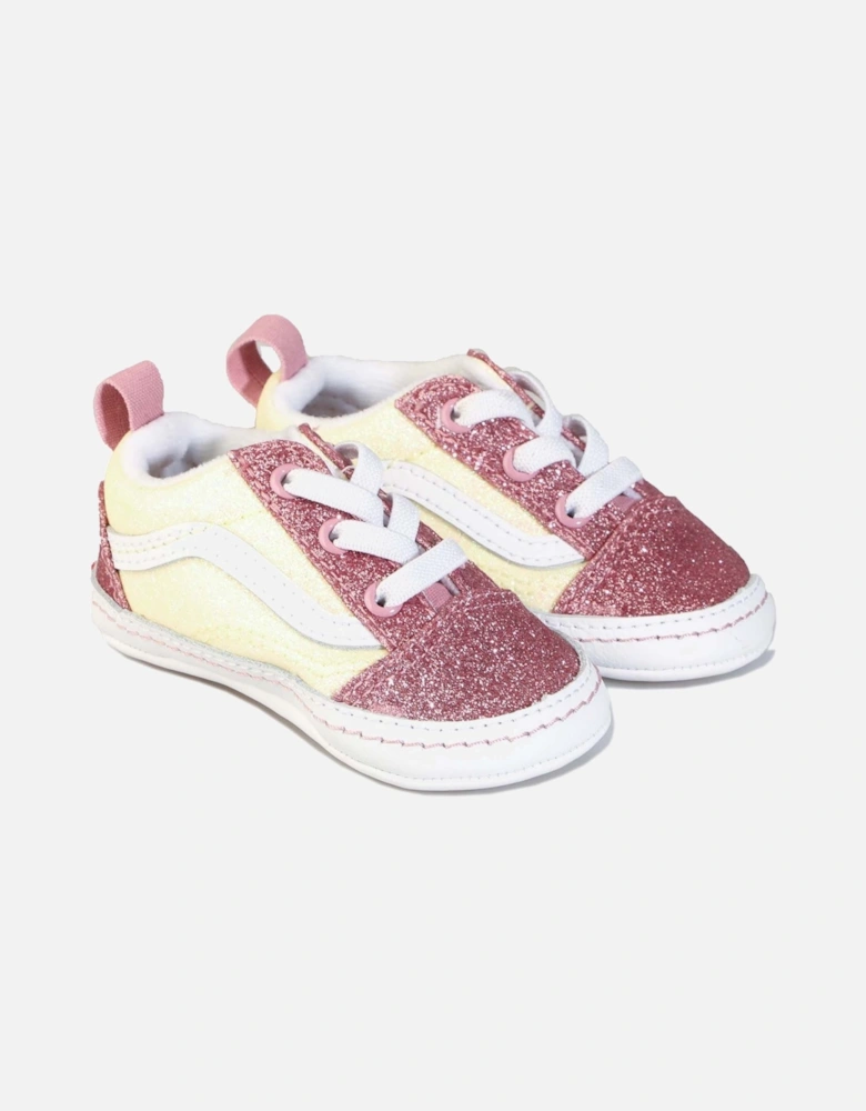 Baby Girls Old Skool Crib Trainers