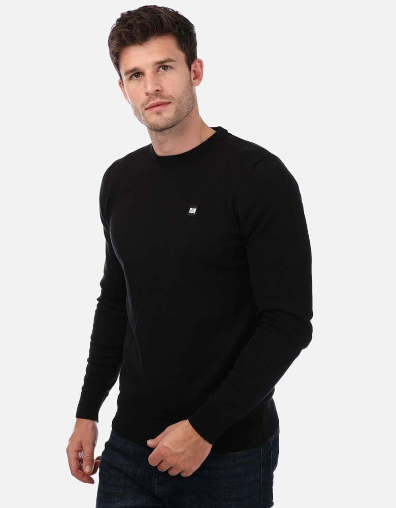 Mens Argentina Cotton Crew Knit