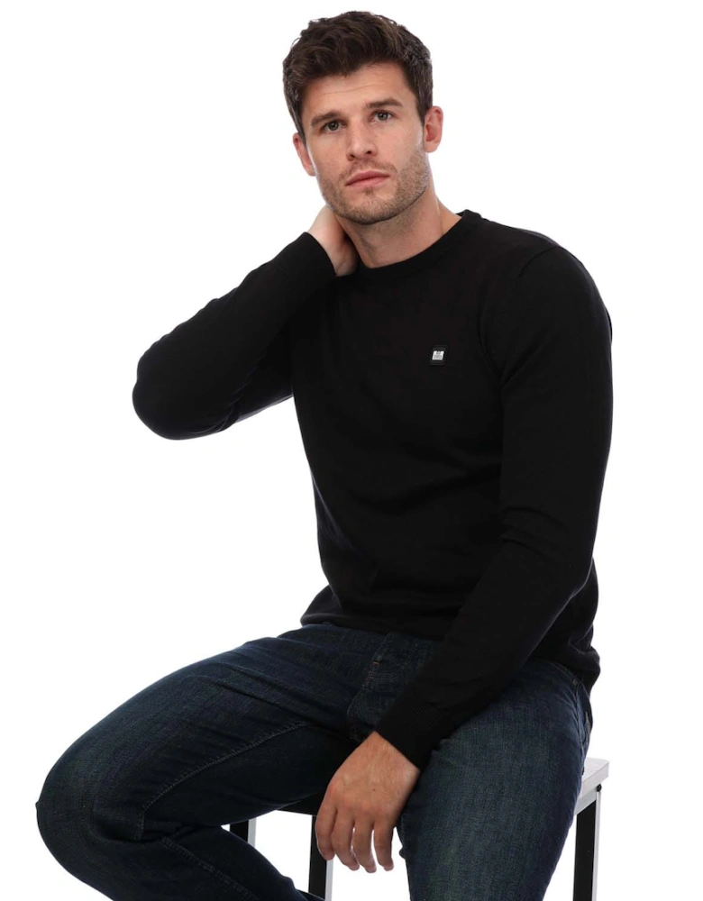 Mens Argentina Cotton Crew Knit