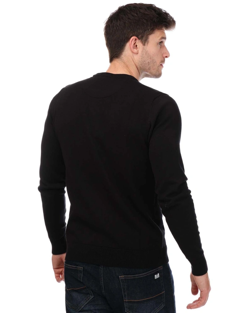 Mens Argentina Cotton Crew Knit