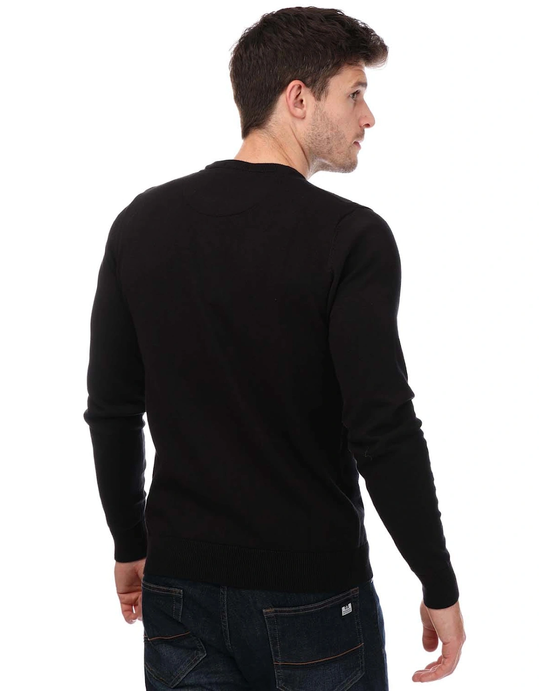 Mens Argentina Cotton Crew Knit