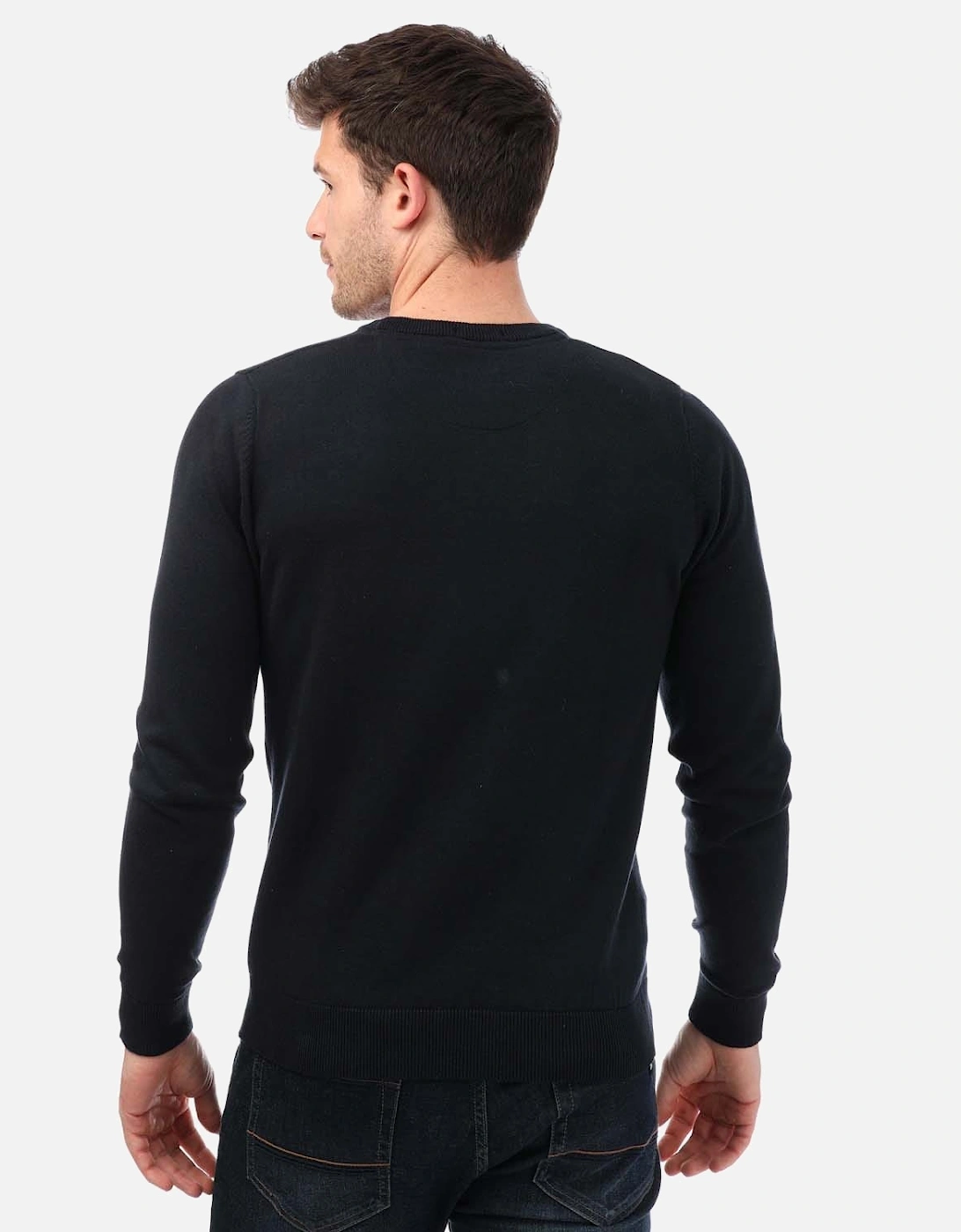 Mens Argentina Cotton Crew Knit