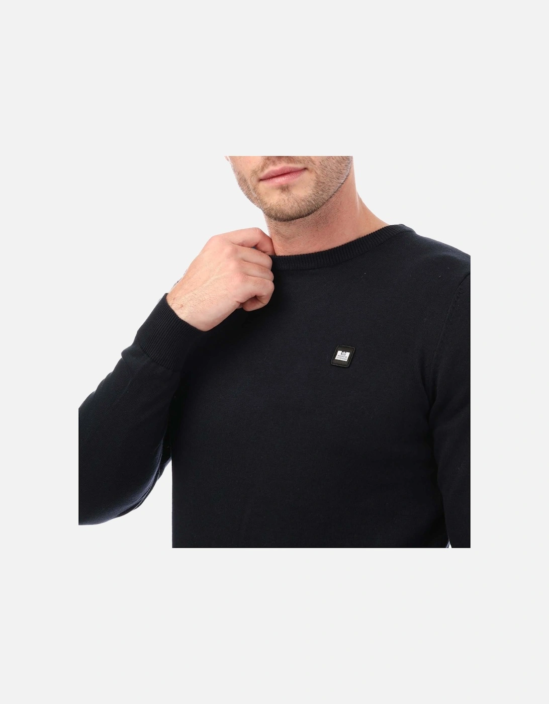 Mens Argentina Cotton Crew Knit