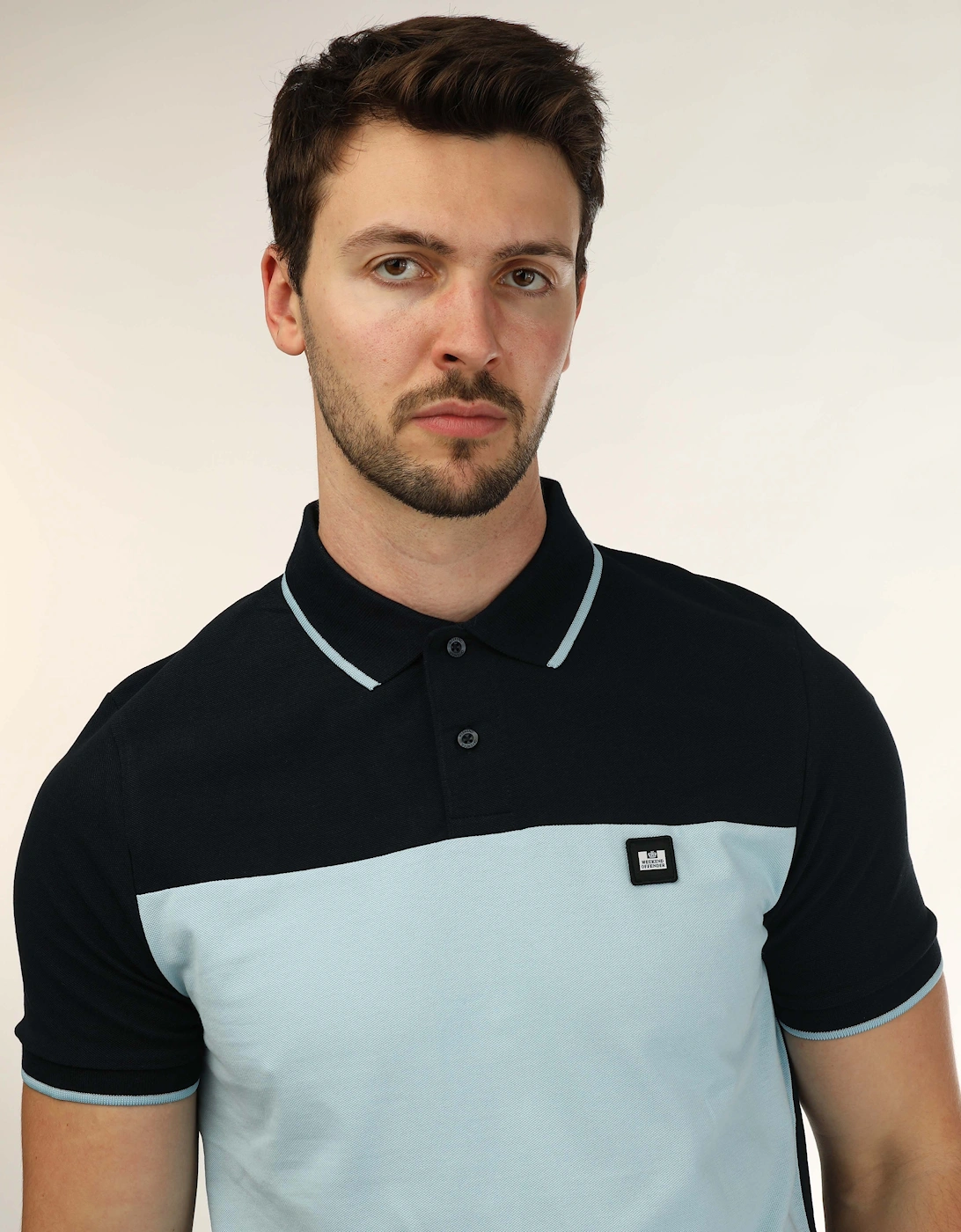 Mens Lario Block Polo Shirt