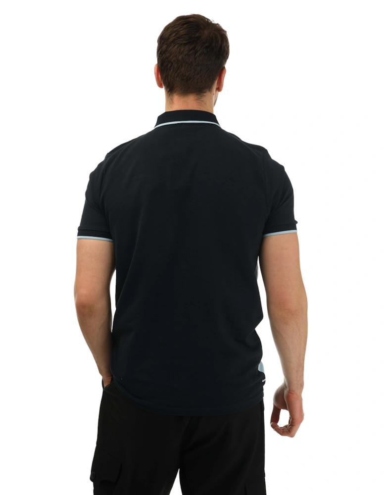 Mens Lario Block Polo Shirt