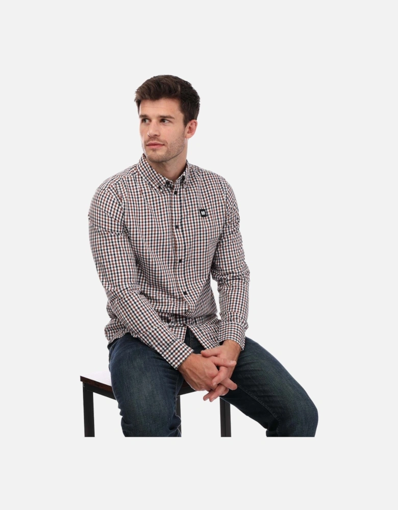 Mens Barbaro Checked Shirt