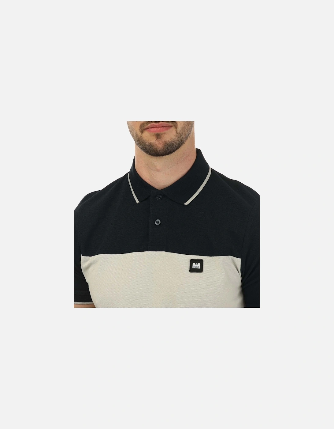 Mens Lario Block Polo Shirt