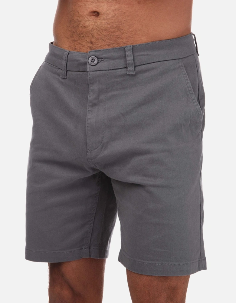 Mens Dillenger Cotton Twill Chino Shorts