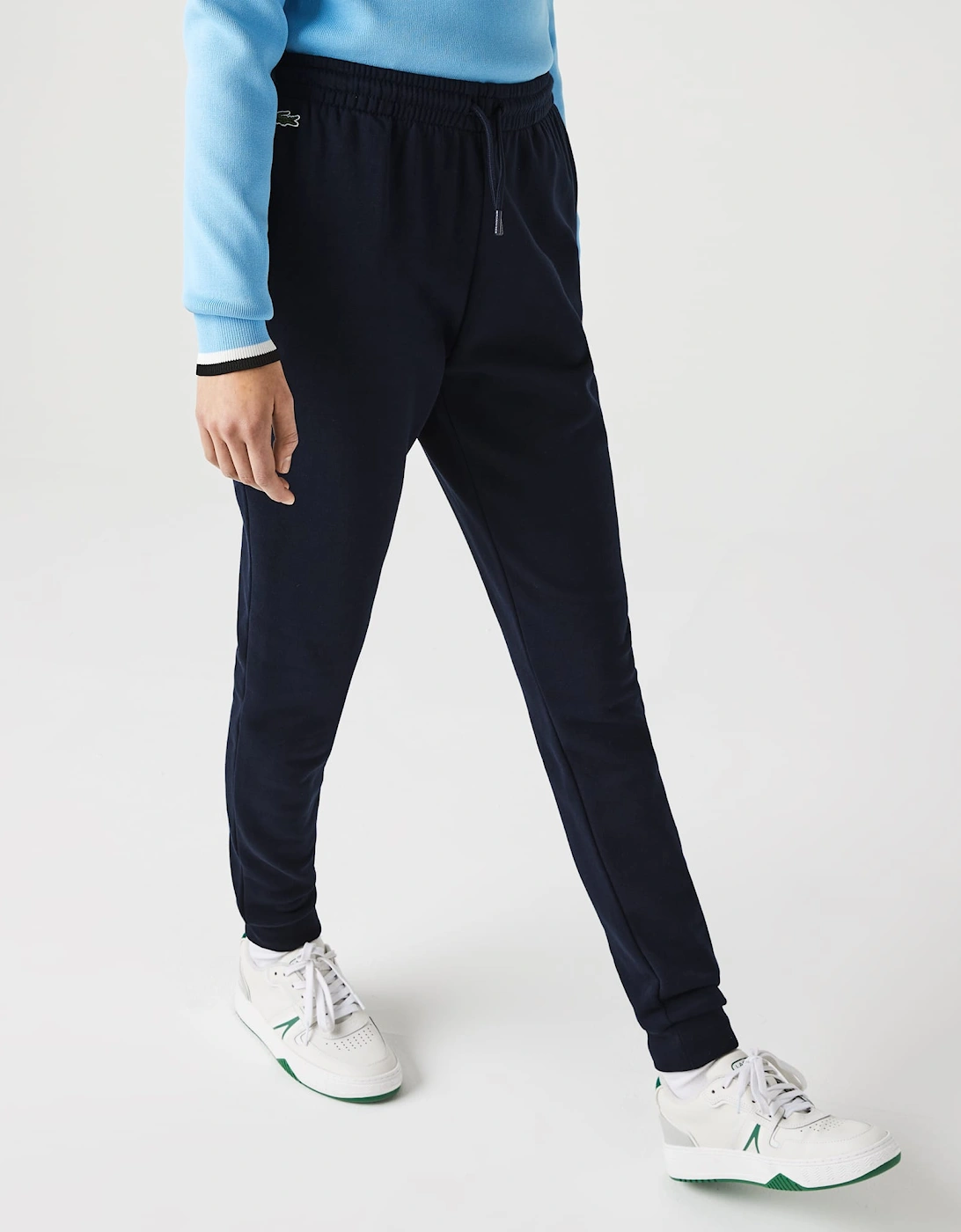Lacoste Women's Womens Lightweight Fleece Jogging Pants - Navy - Size: 4