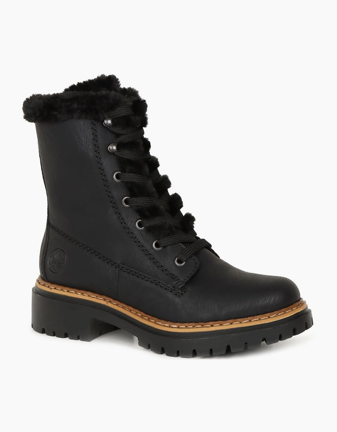 Rieker Women's Black Arkansas Ankle Boots - Size: 6.5