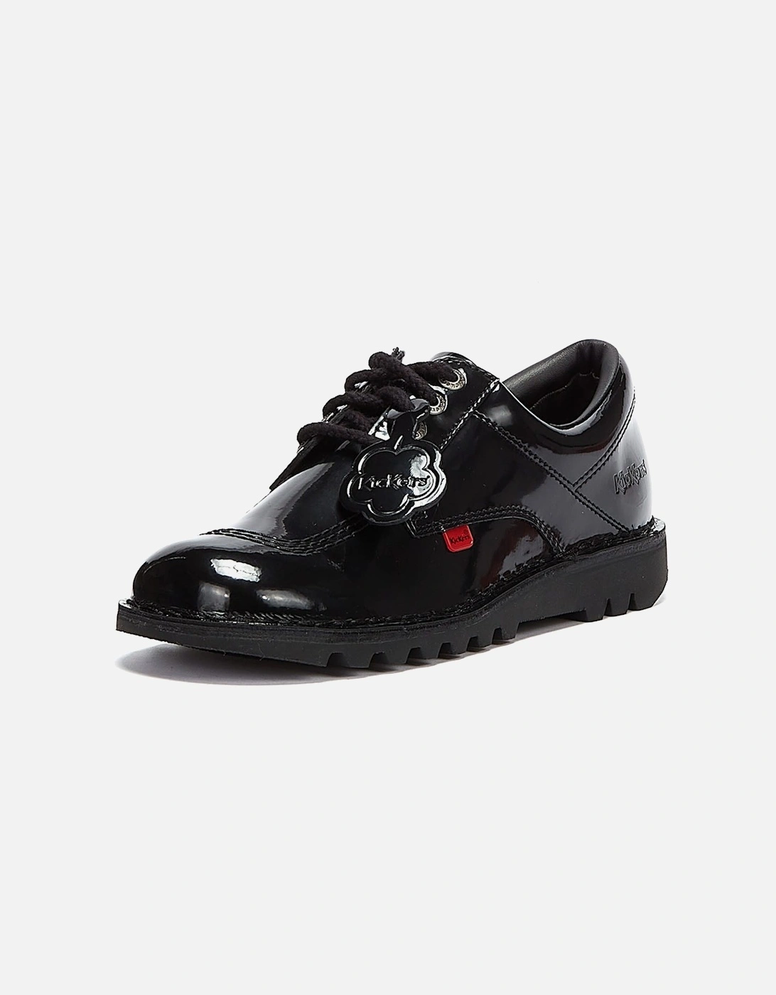 Kick Lo Black Patent Shoes