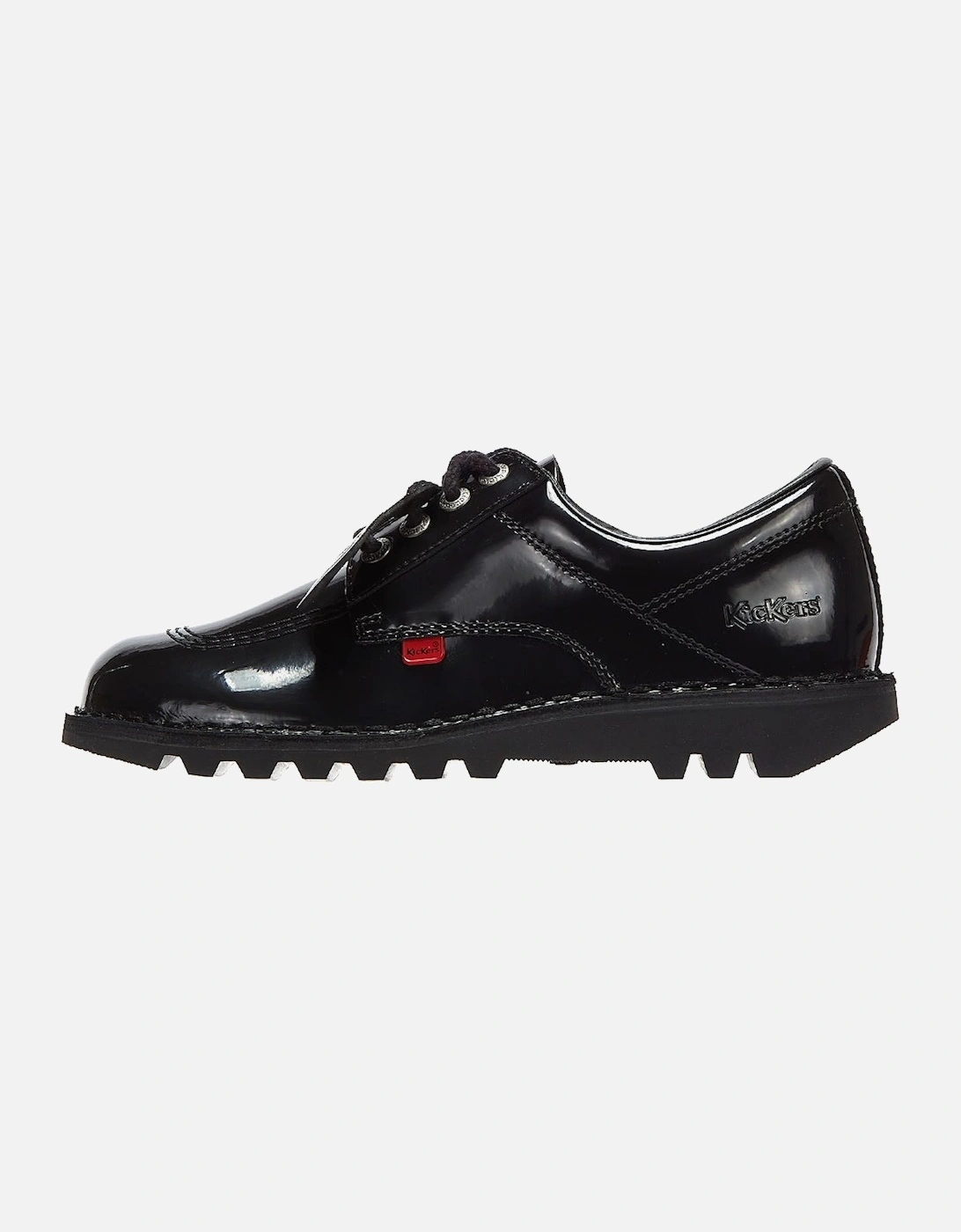 Kick Lo Black Patent Shoes