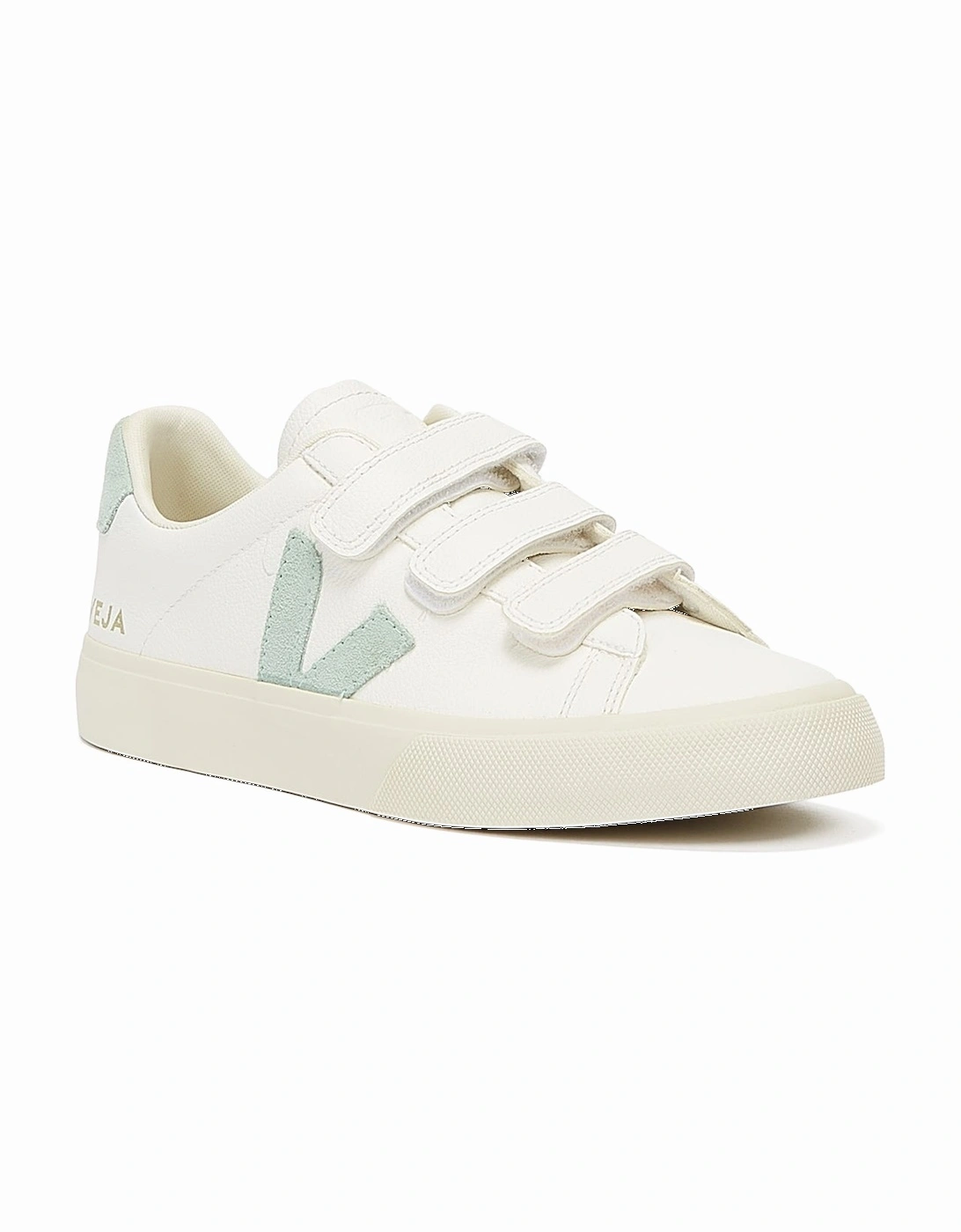 Recife Womens Extra White / Matcha Trainers