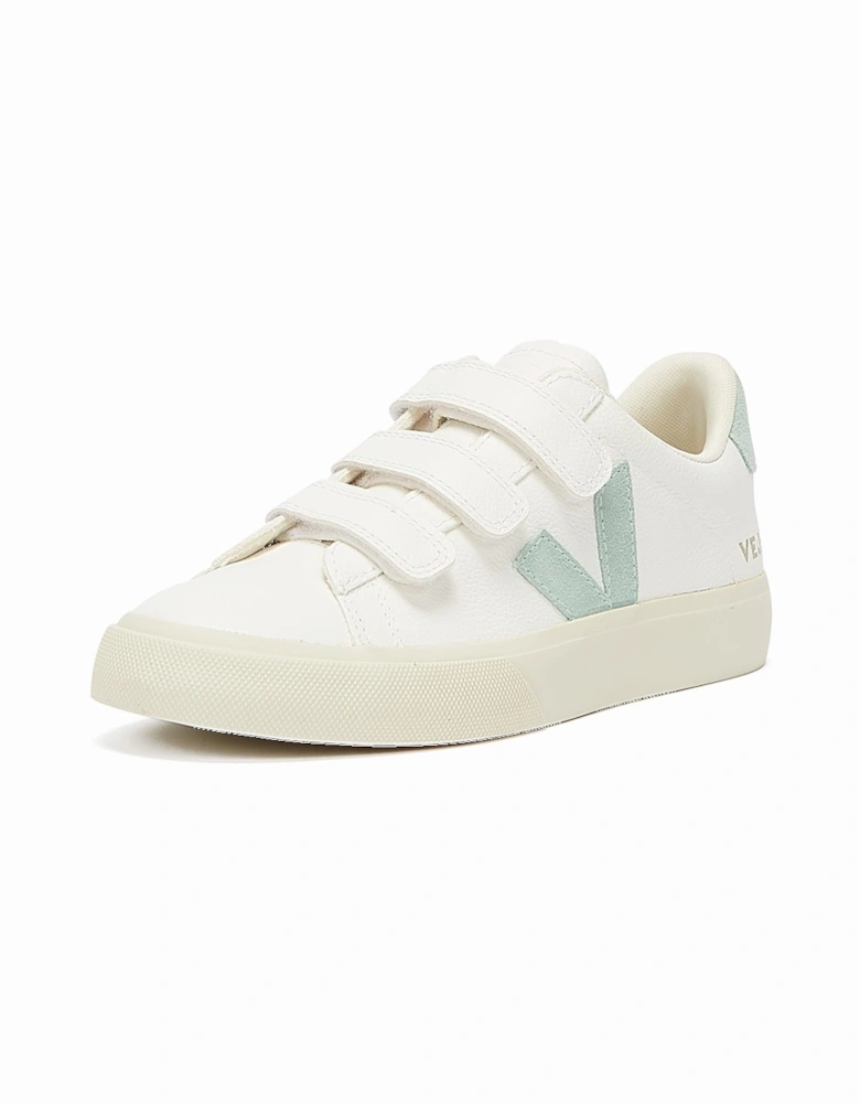 Recife Womens Extra White / Matcha Trainers