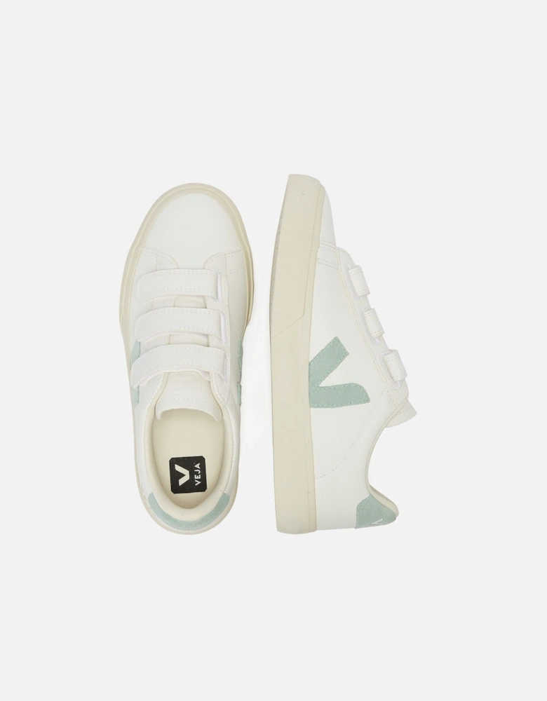 Recife Womens Extra White / Matcha Trainers