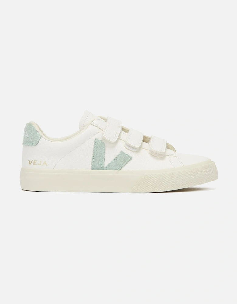 Recife Womens Extra White / Matcha Trainers